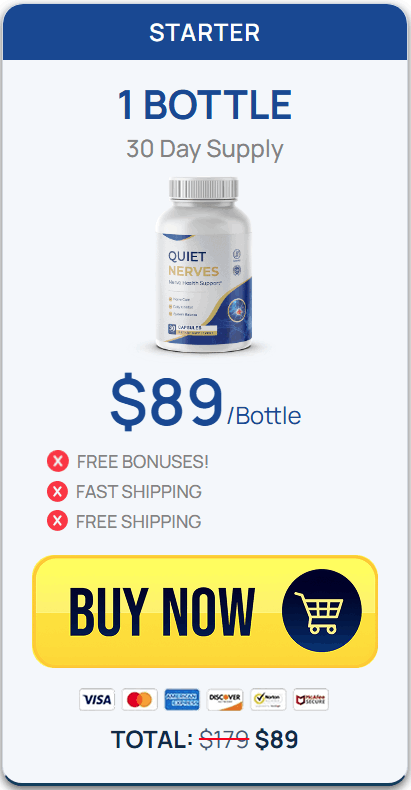 Buy Quiet Nerves 1 Bottle